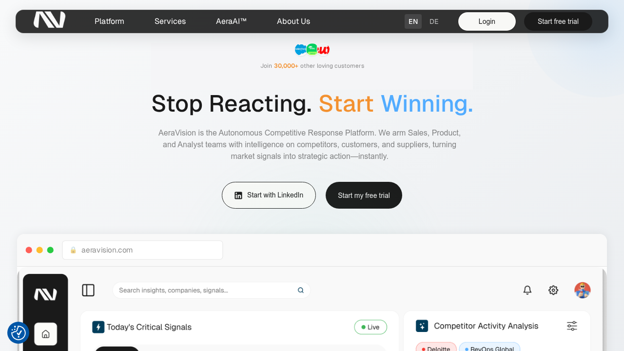 AeraVision screenshot