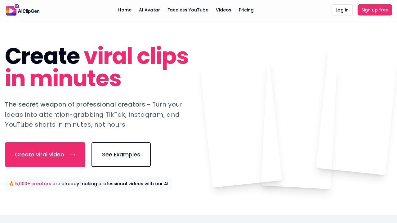 AI Clip Gen screenshot