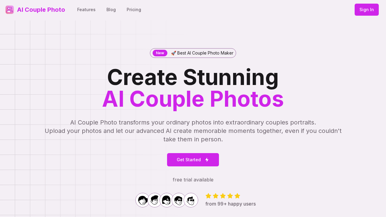 AI Couple Photo screenshot