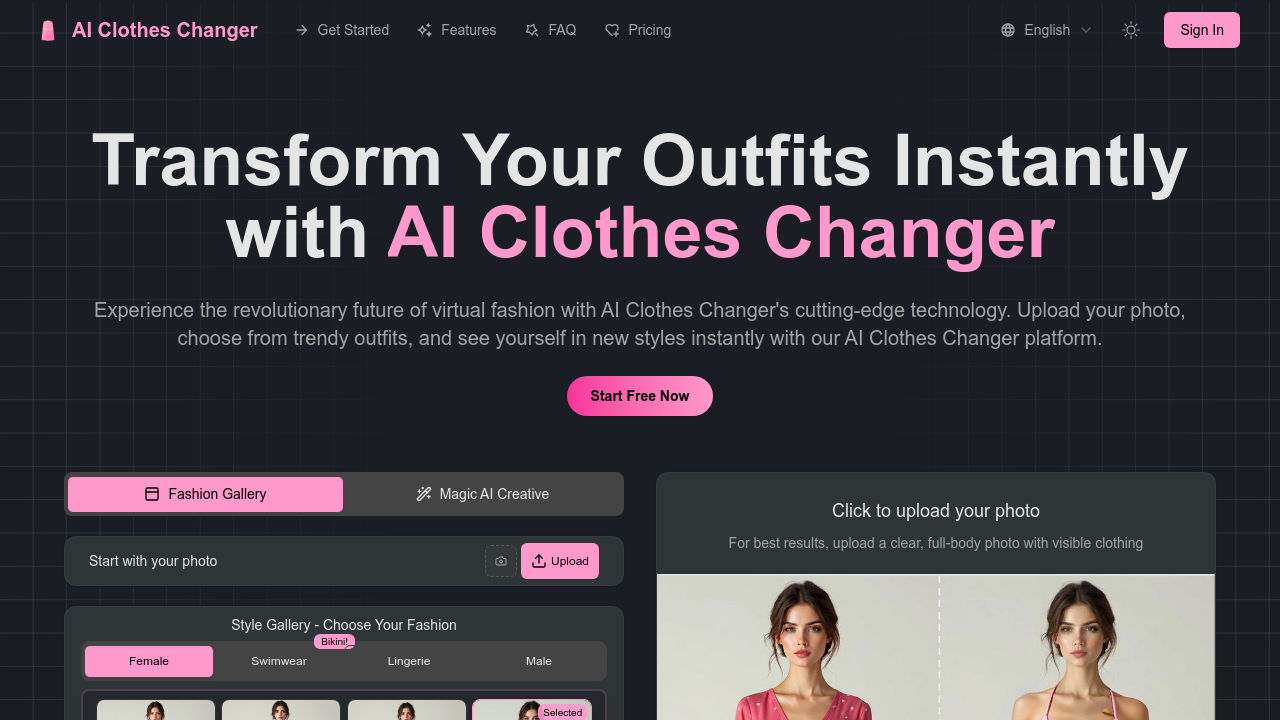 AI Clothes Changer screenshot