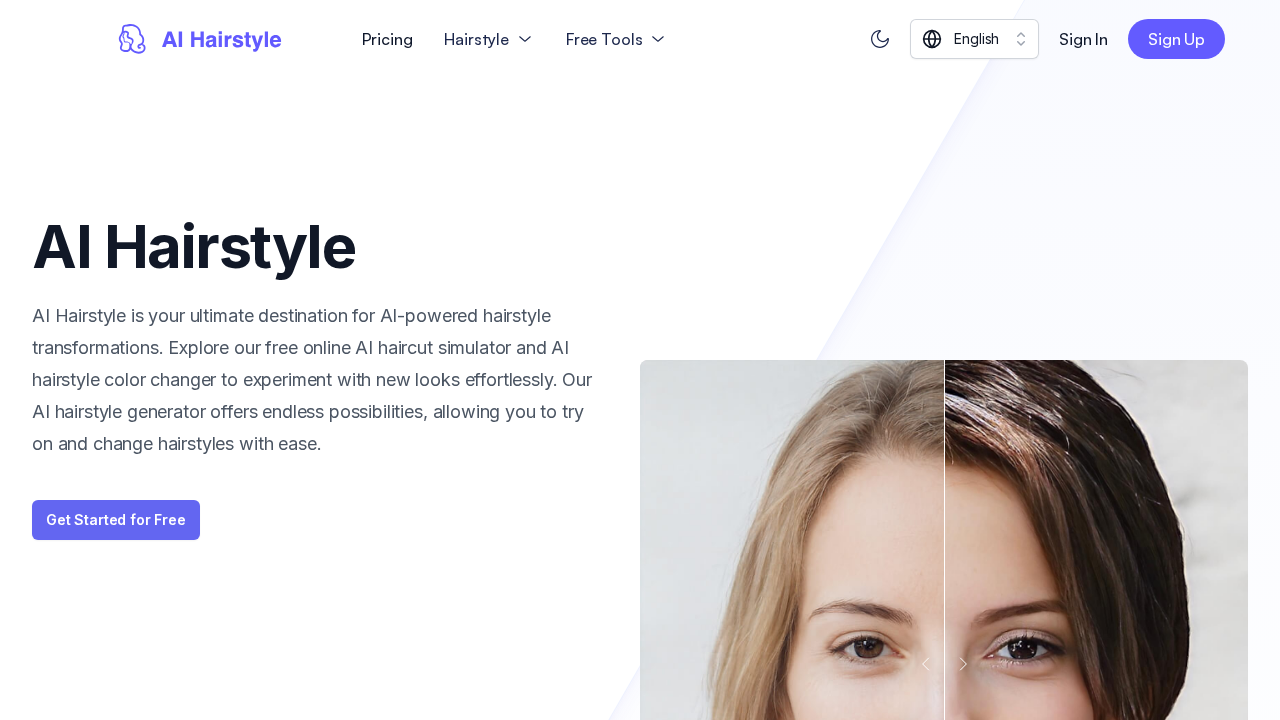 AI Hairstyle screenshot