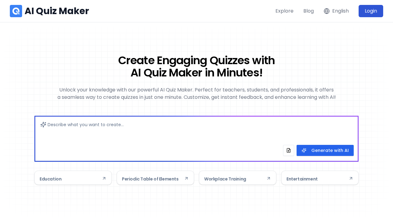 AI Quiz Maker screenshot