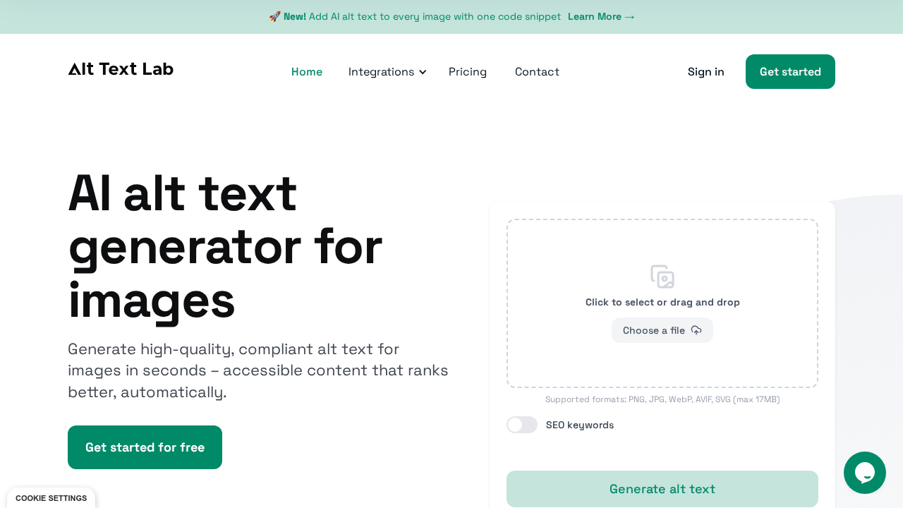 AltTextLab screenshot