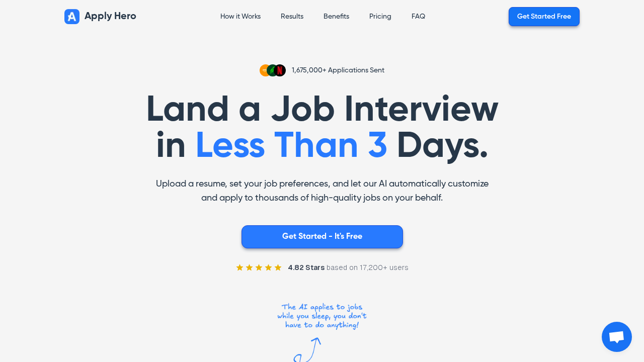 Apply Hero AI screenshot
