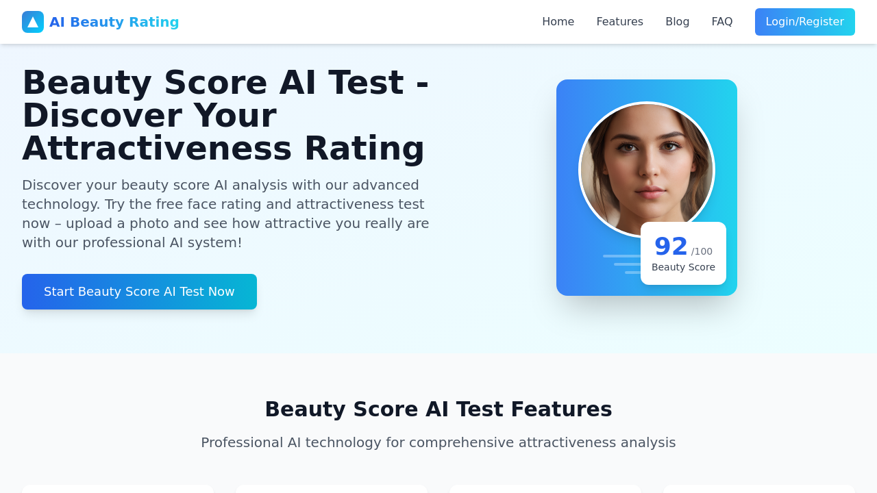 AI Beauty Rating screenshot