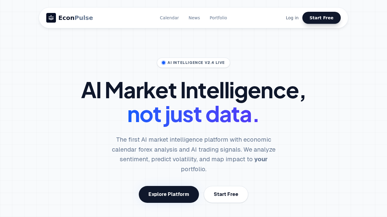 EconPulse screenshot