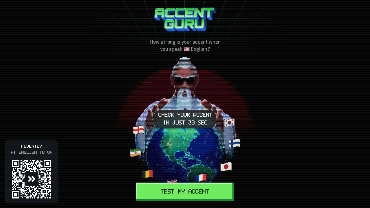 Fluently Accent Guru screenshot