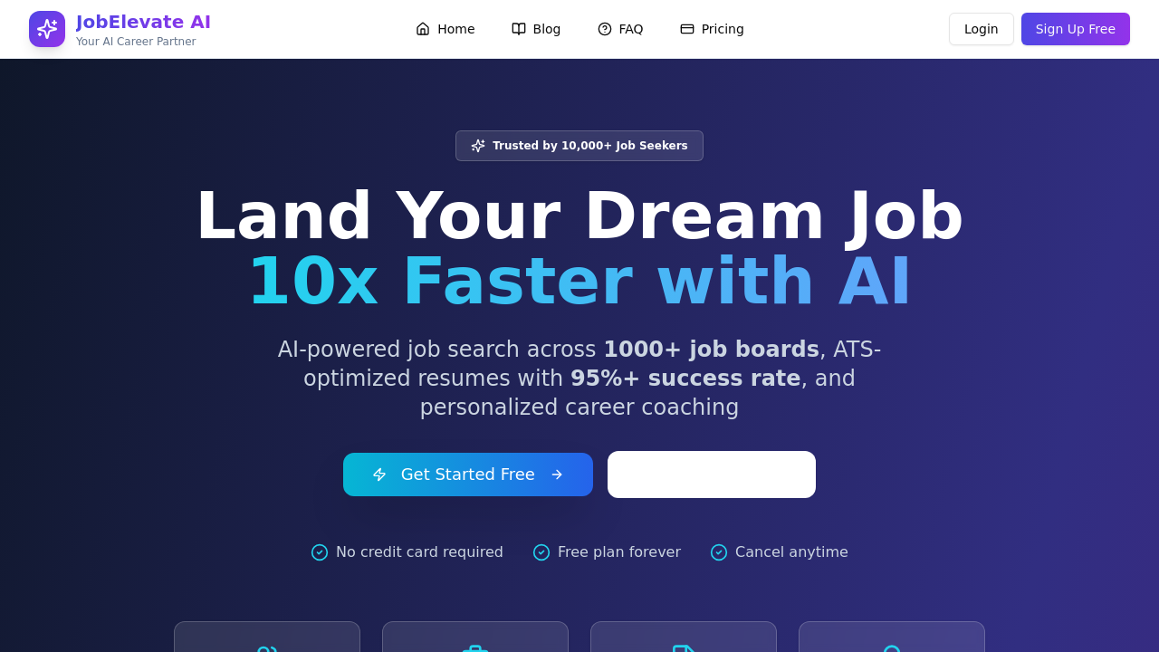 JobElevate AI screenshot
