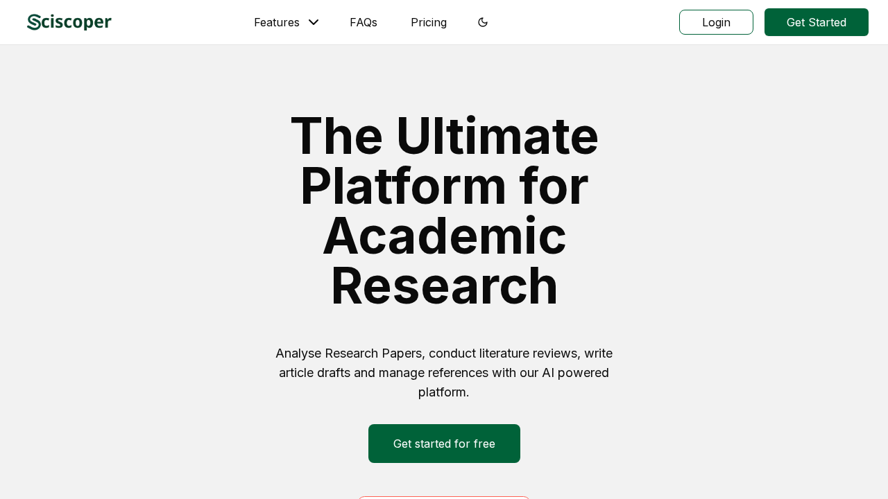 Sciscoper screenshot