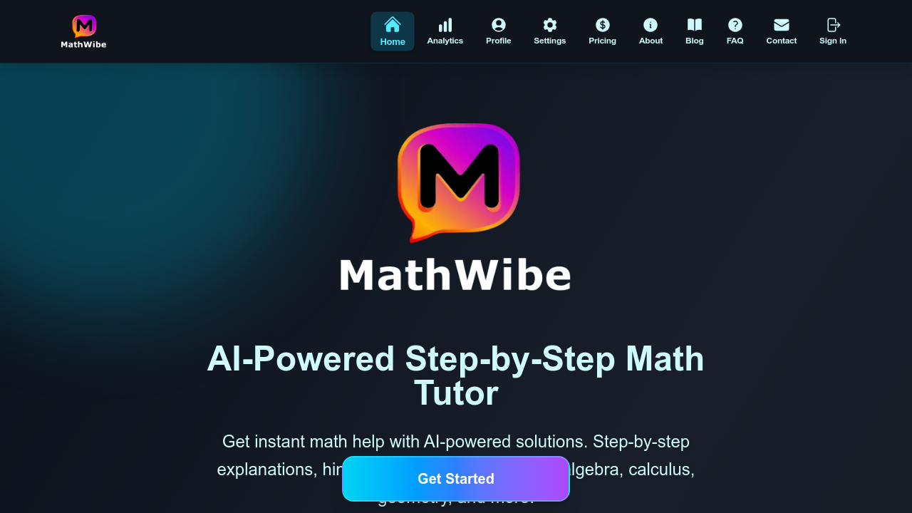 MathWibe screenshot