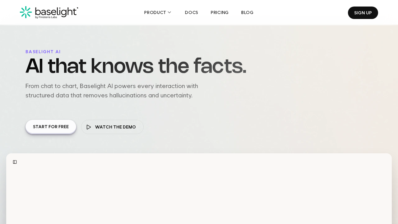 Baselight AI screenshot