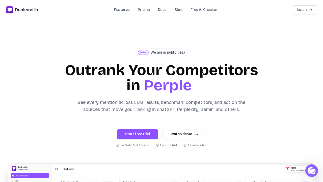 Ranksmith screenshot