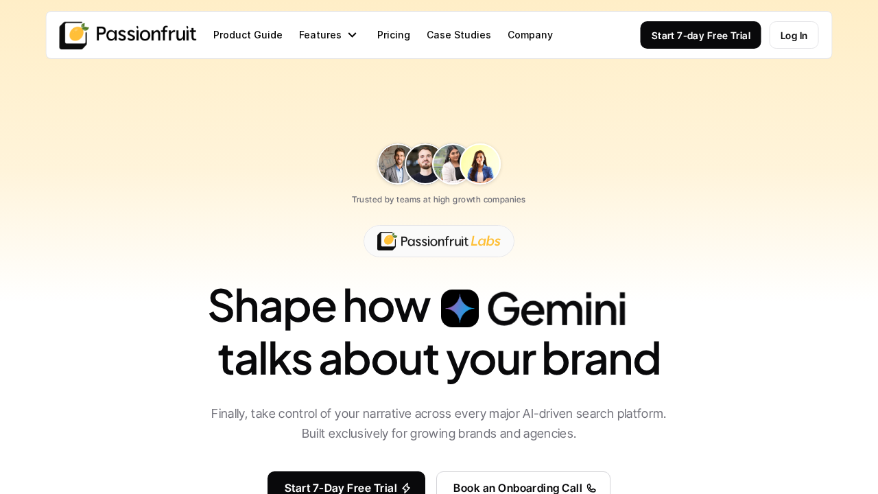 Passionfruit Labs screenshot