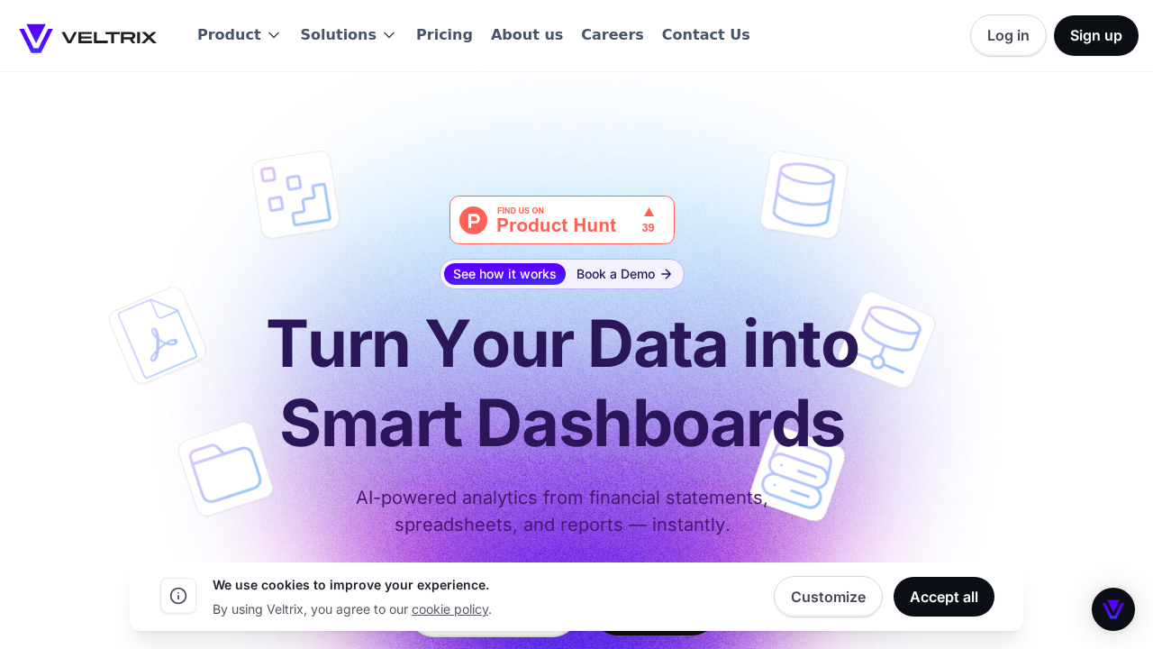 Veltrix AI screenshot