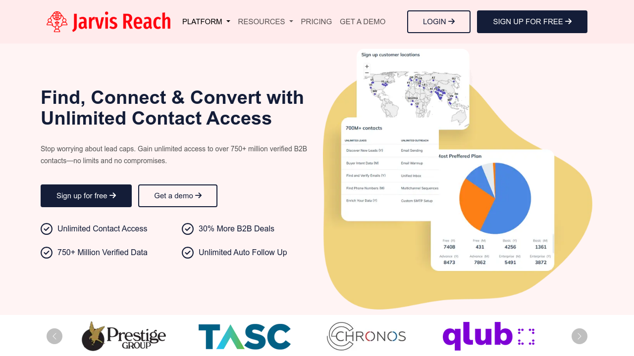 Jarvis Reach screenshot