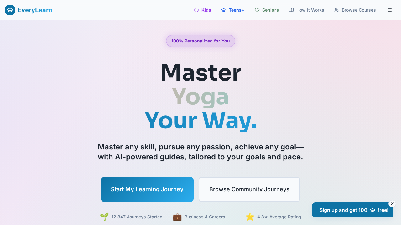 EveryLearn screenshot