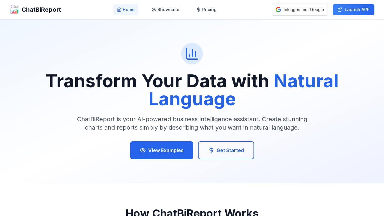 ChatBiReport screenshot