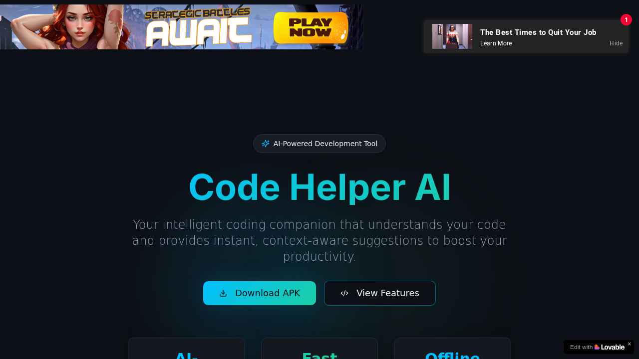 Code Helper AI screenshot