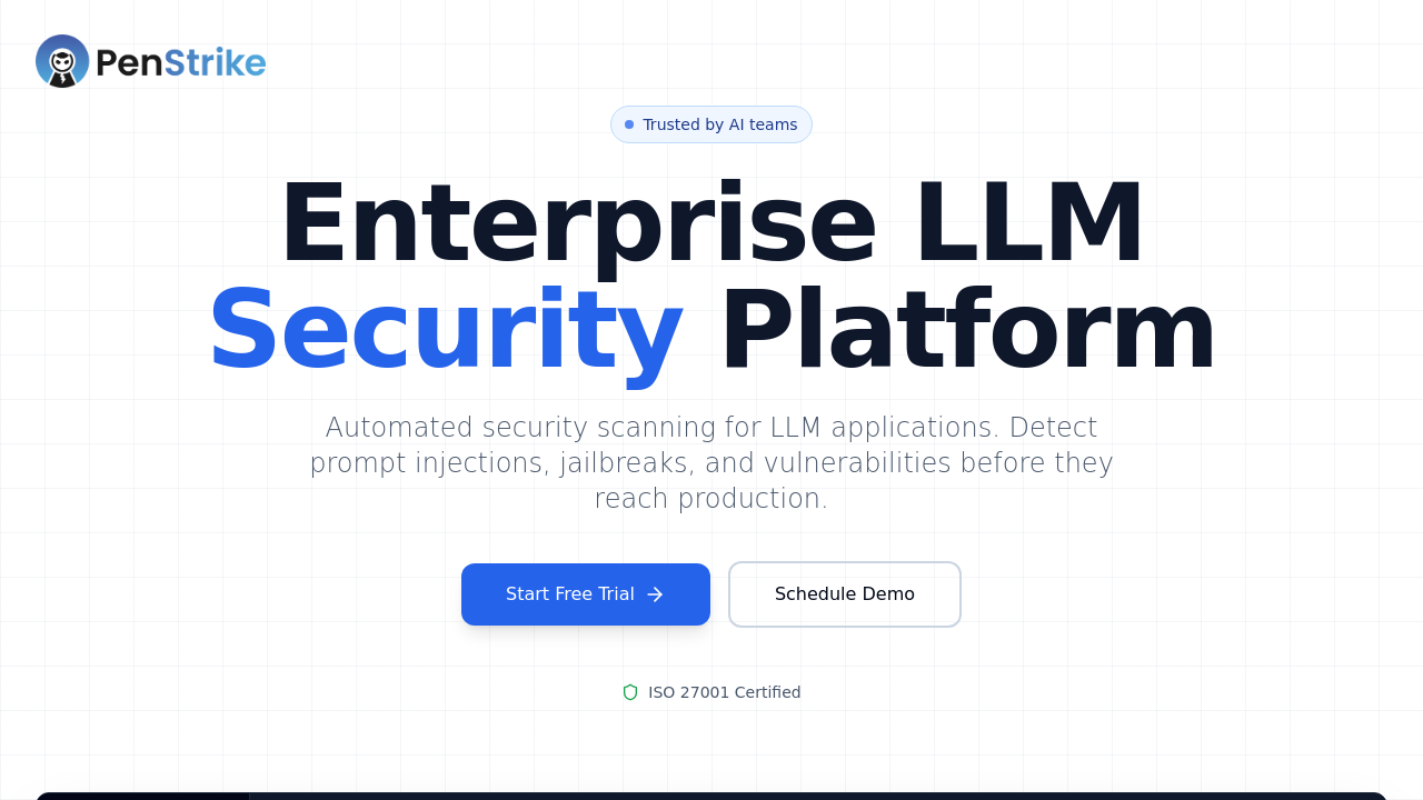 Penstrike Security screenshot