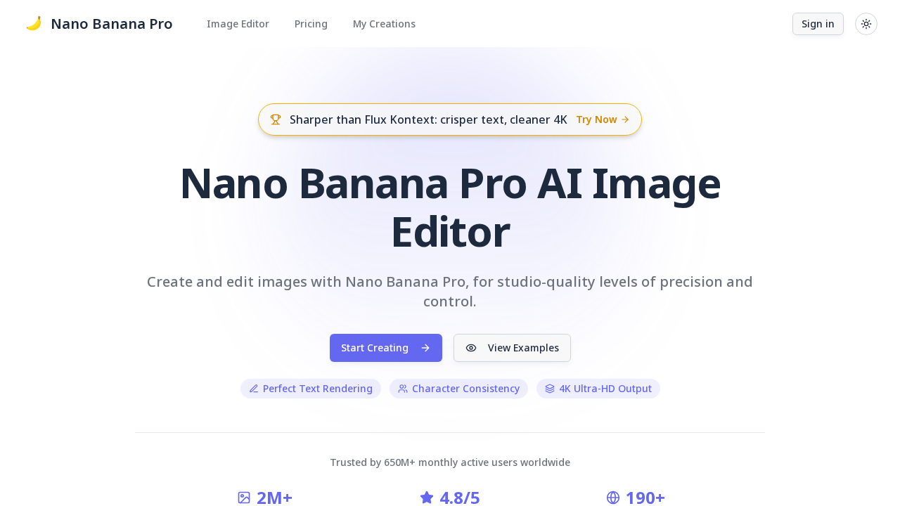 Nano Banana Pro - AI Image Editor screenshot