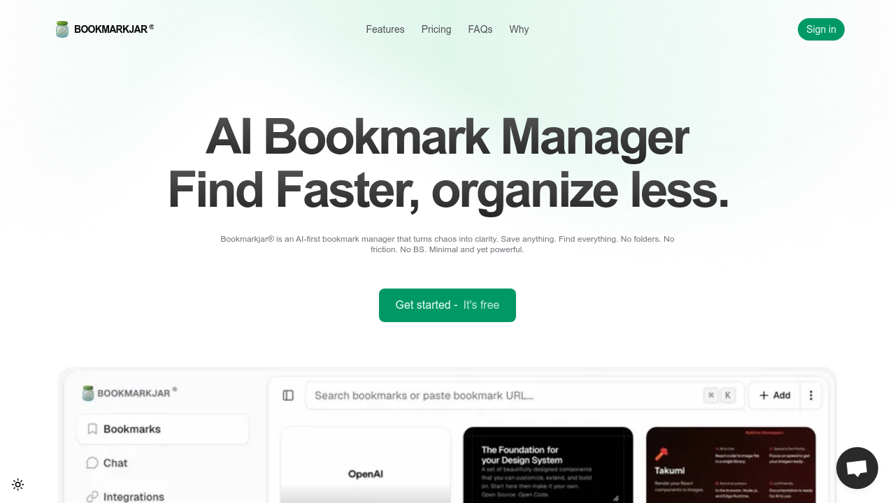 Bookmarkjar ® screenshot