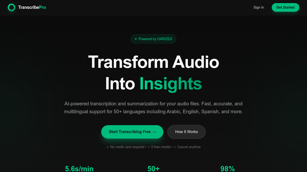 Transcribe Pro screenshot