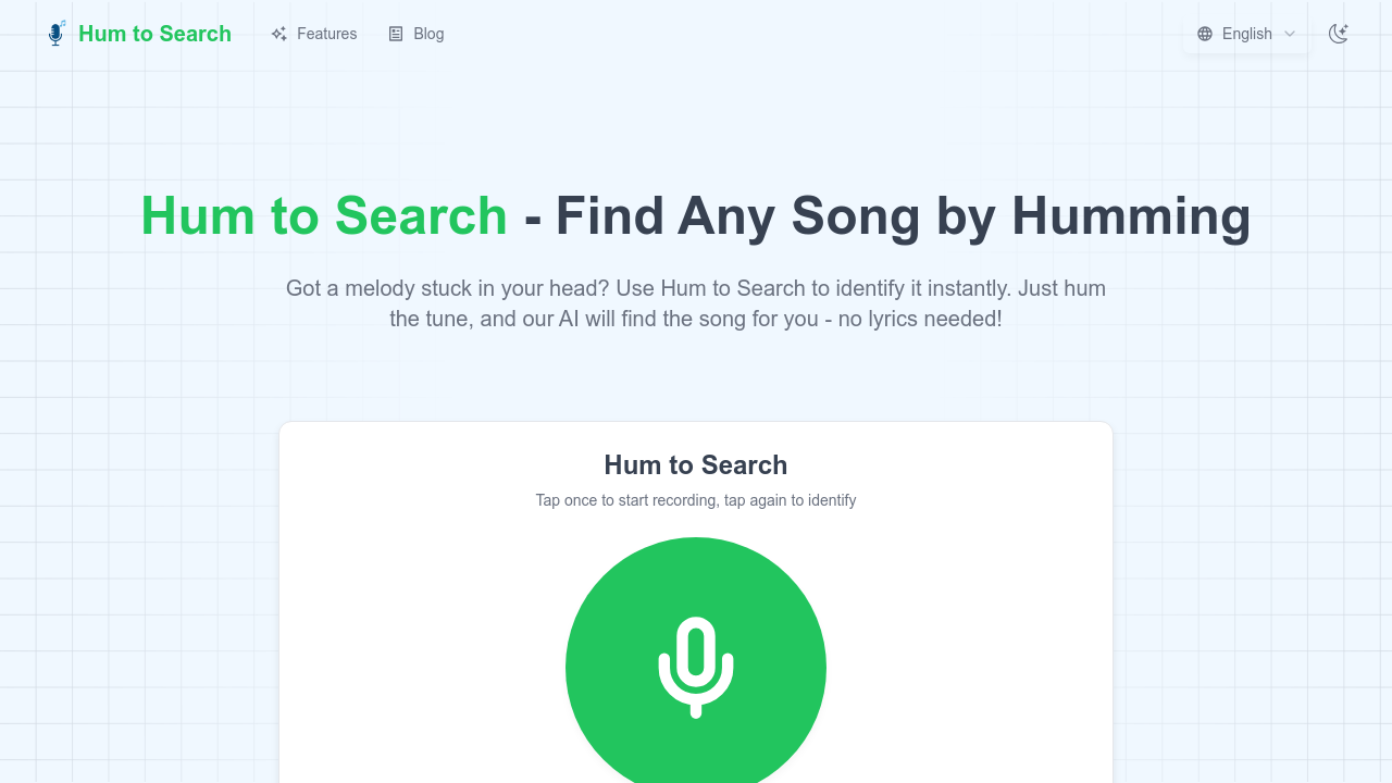 Hum to Search screenshot