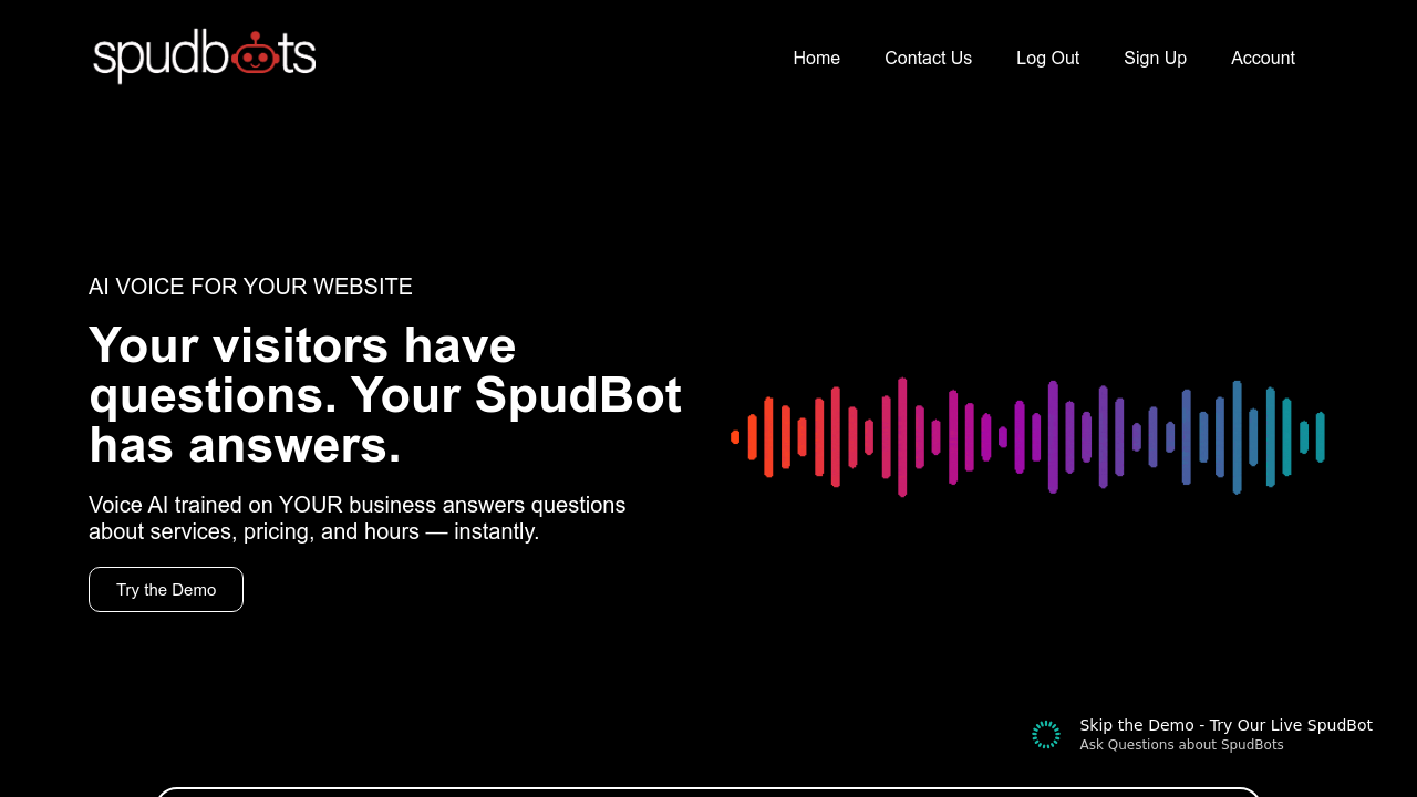 SpudBots screenshot