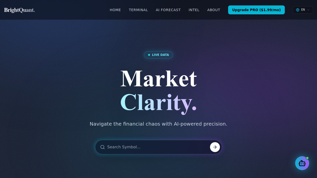 BrightQuant screenshot