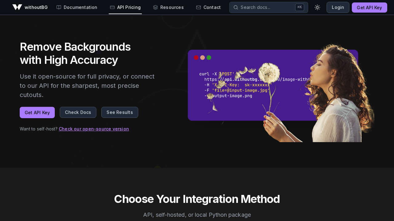 withoutBG screenshot