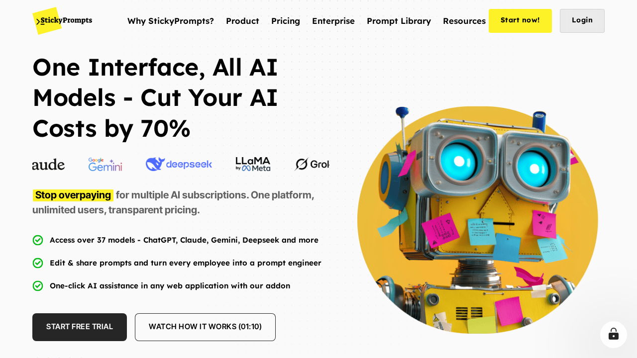 StickyPrompts screenshot