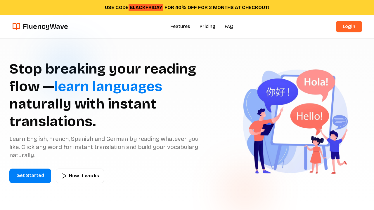 FluencyWave screenshot