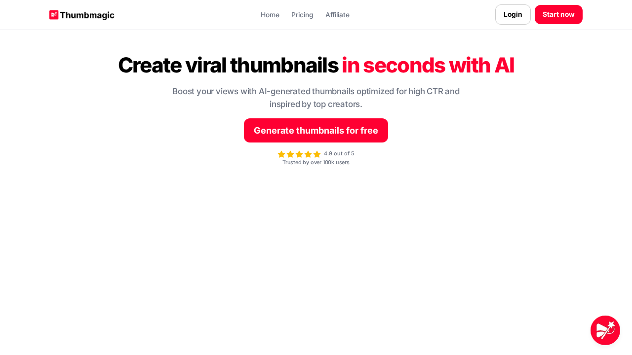 Thumbmagic screenshot