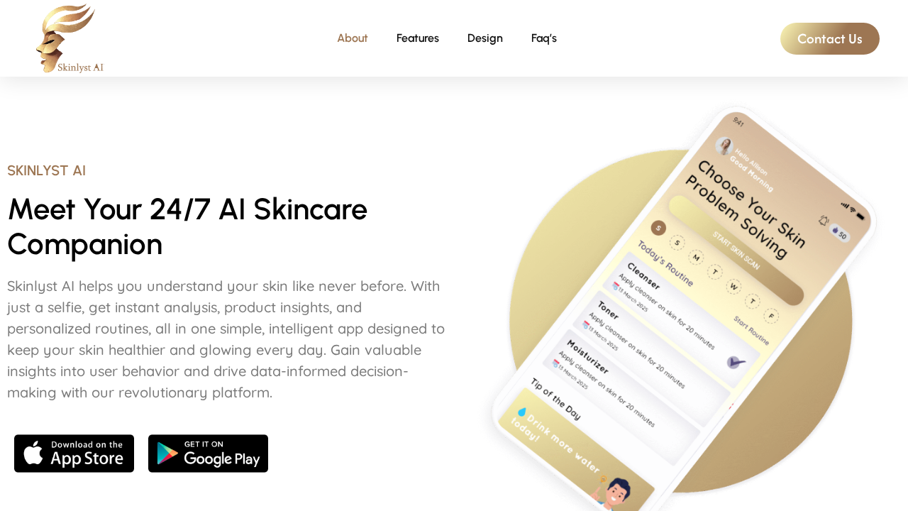 Skinlyst AI screenshot