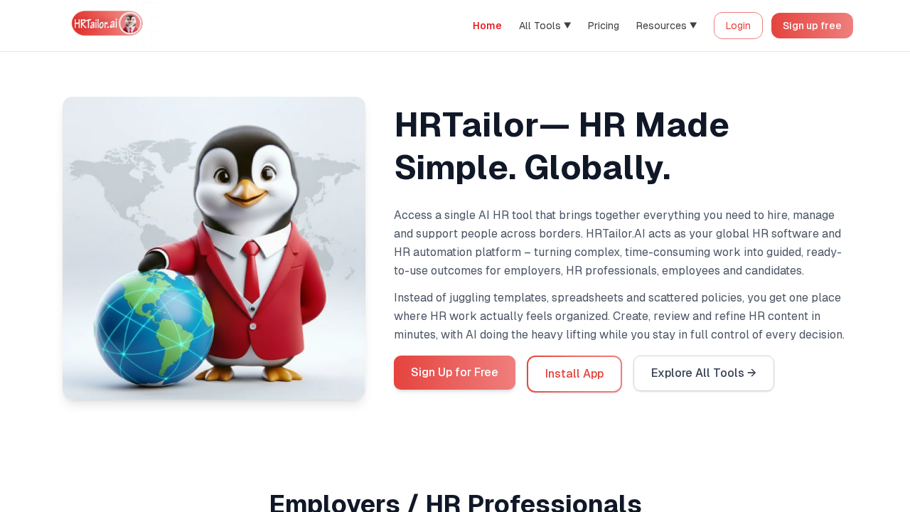 HRTailor.AI screenshot