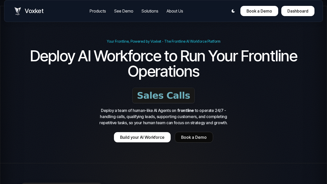 Voxket.ai screenshot