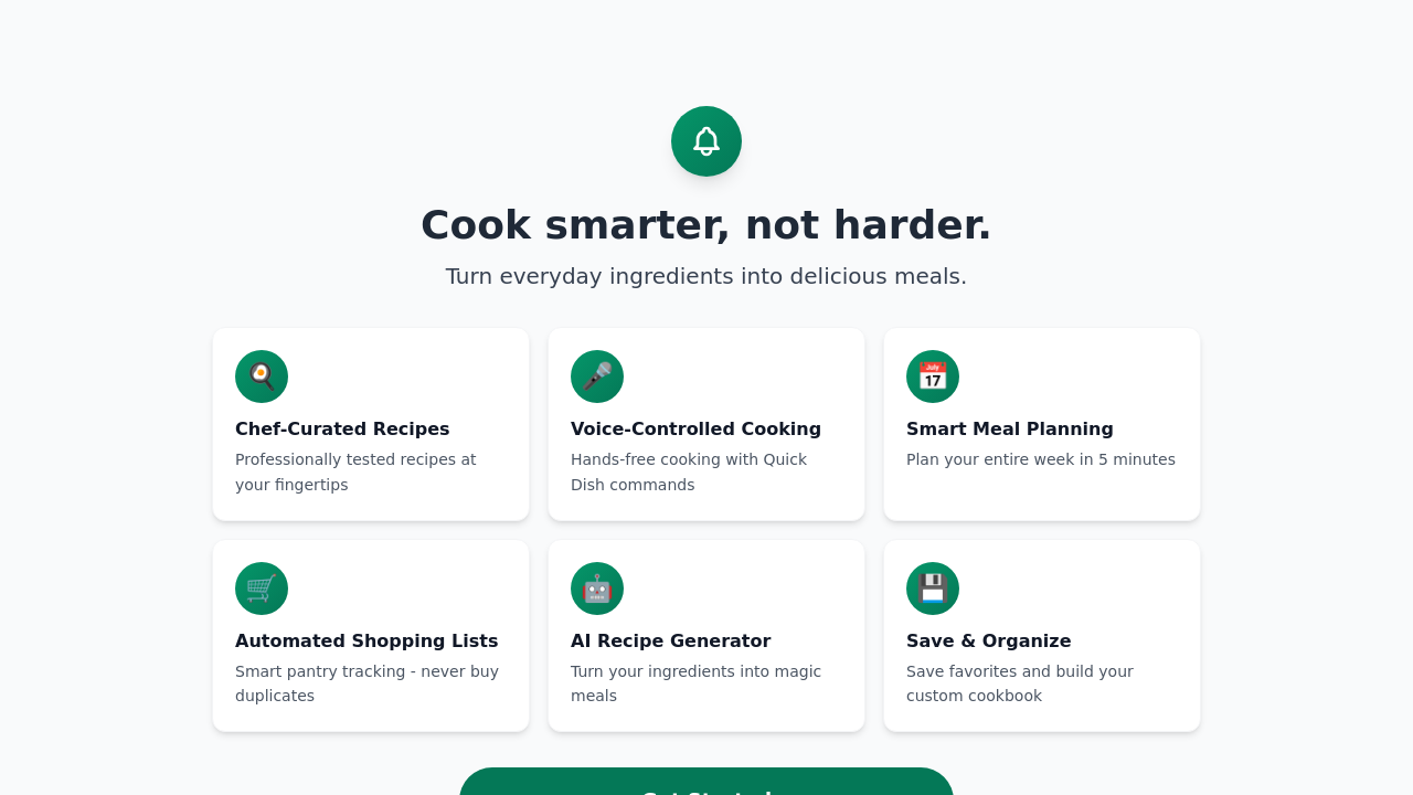 QuickDish screenshot
