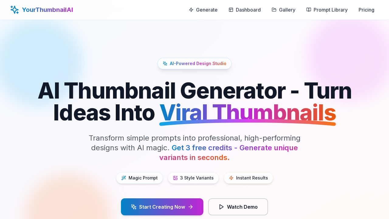 YourThumbnailAi screenshot