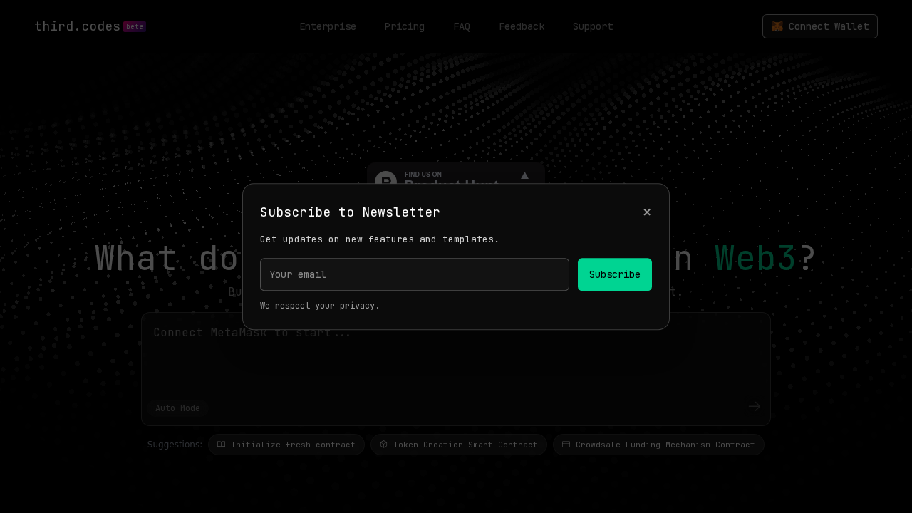 Third Codes screenshot