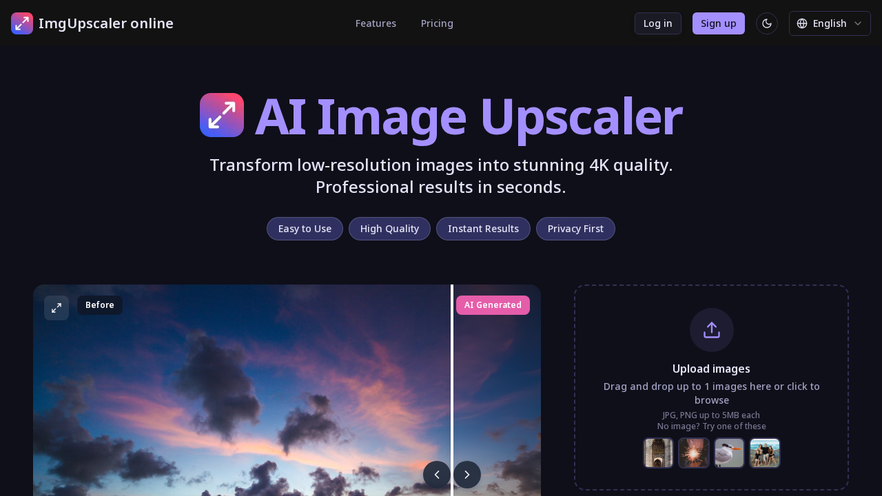 AI Image Upscaler Pro screenshot