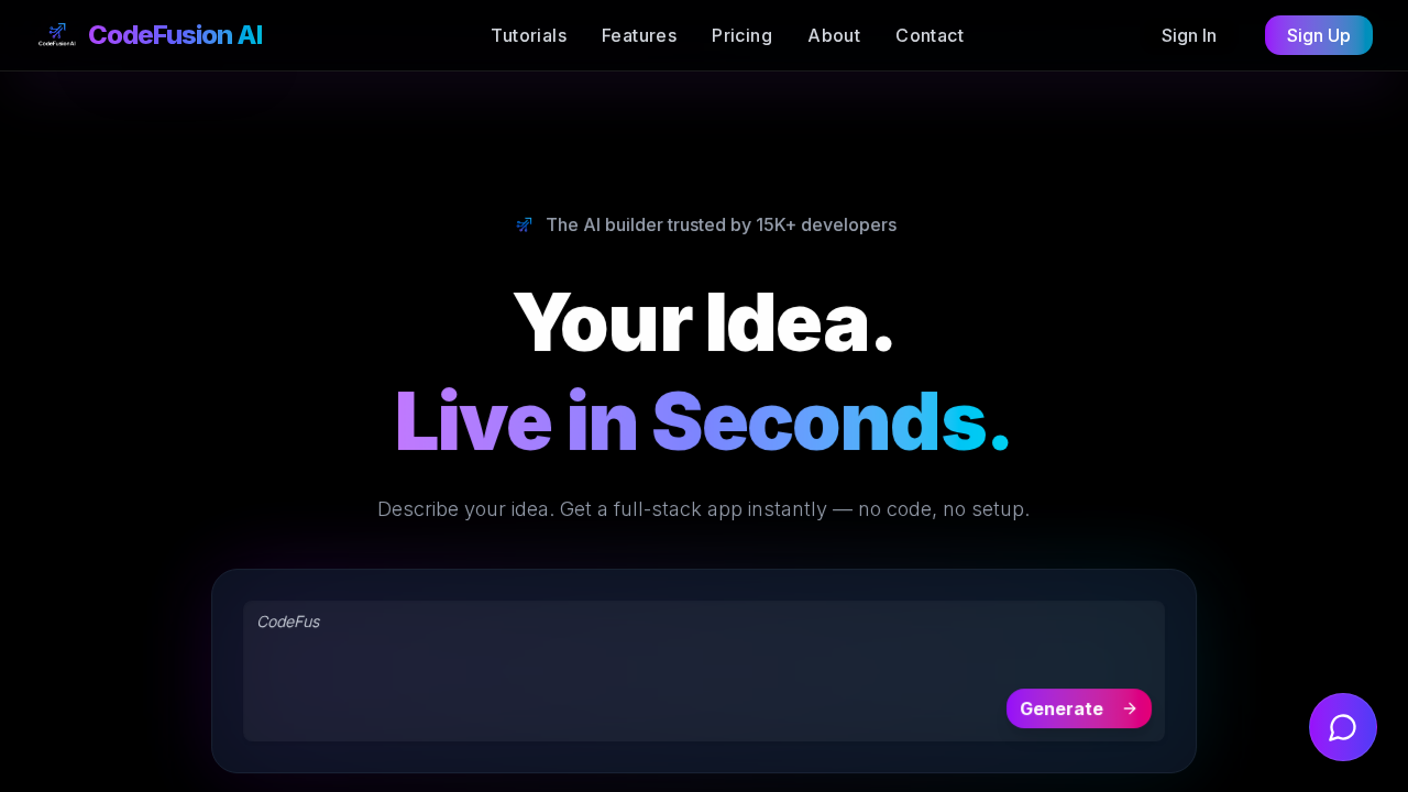 CodeFusion.AI screenshot