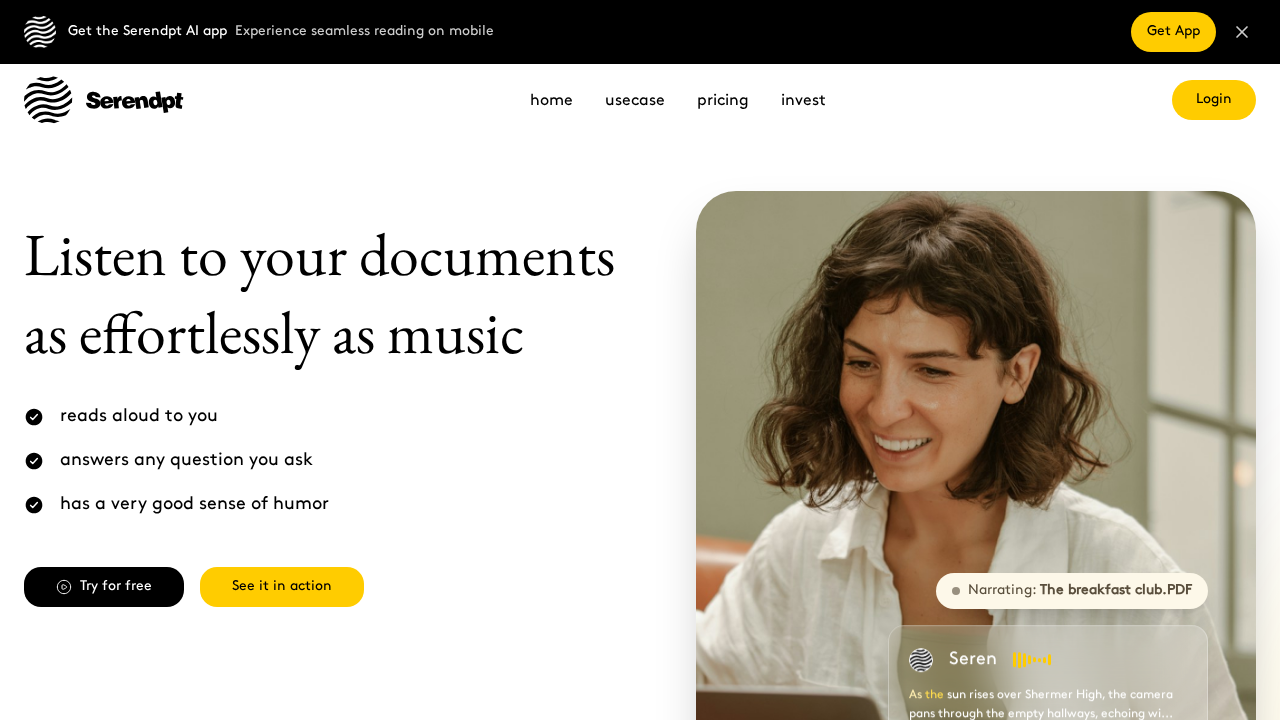 Serendpt AI screenshot