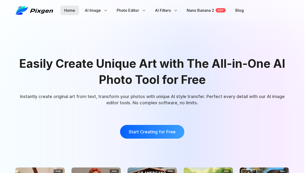 Pixgen: Create, Edit & Stylize screenshot