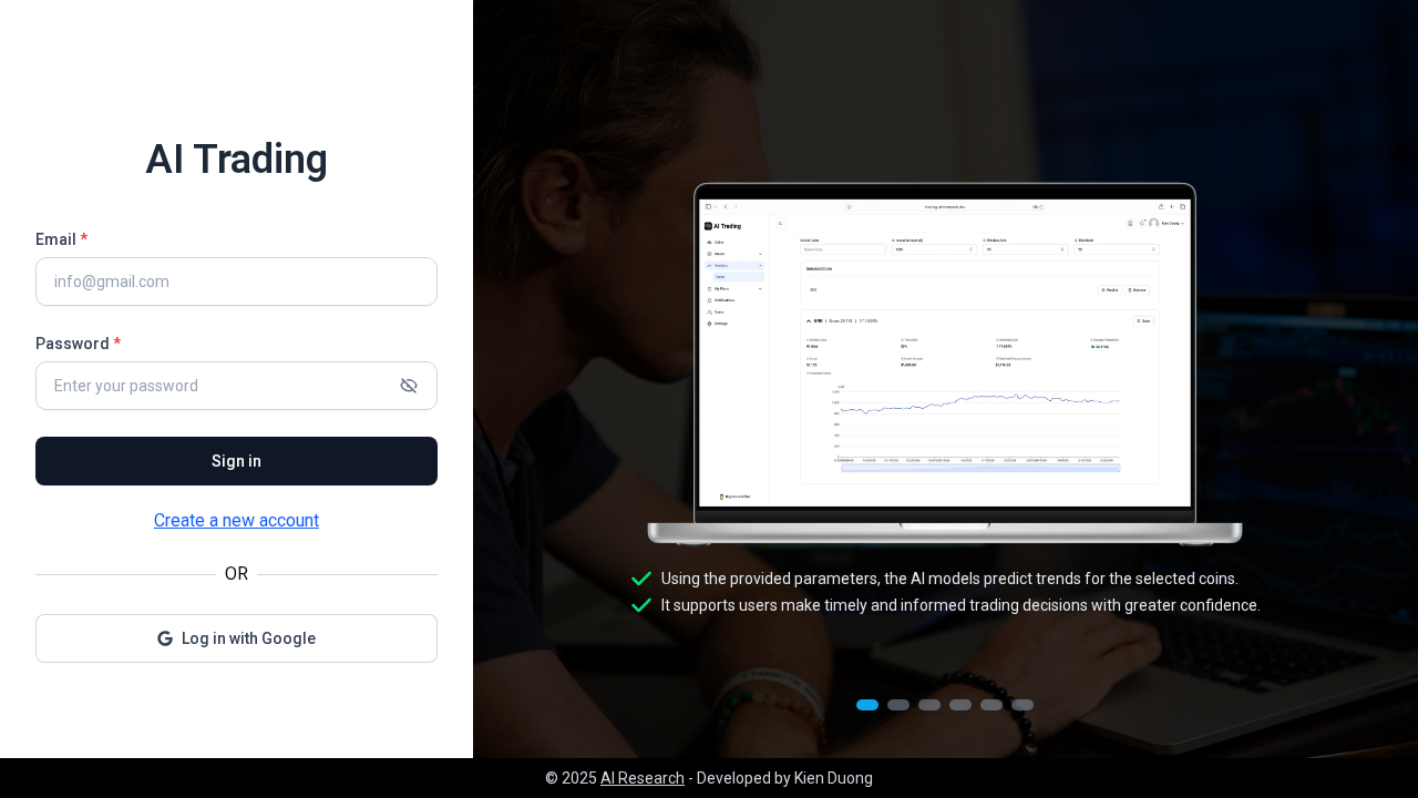 AI Trading screenshot