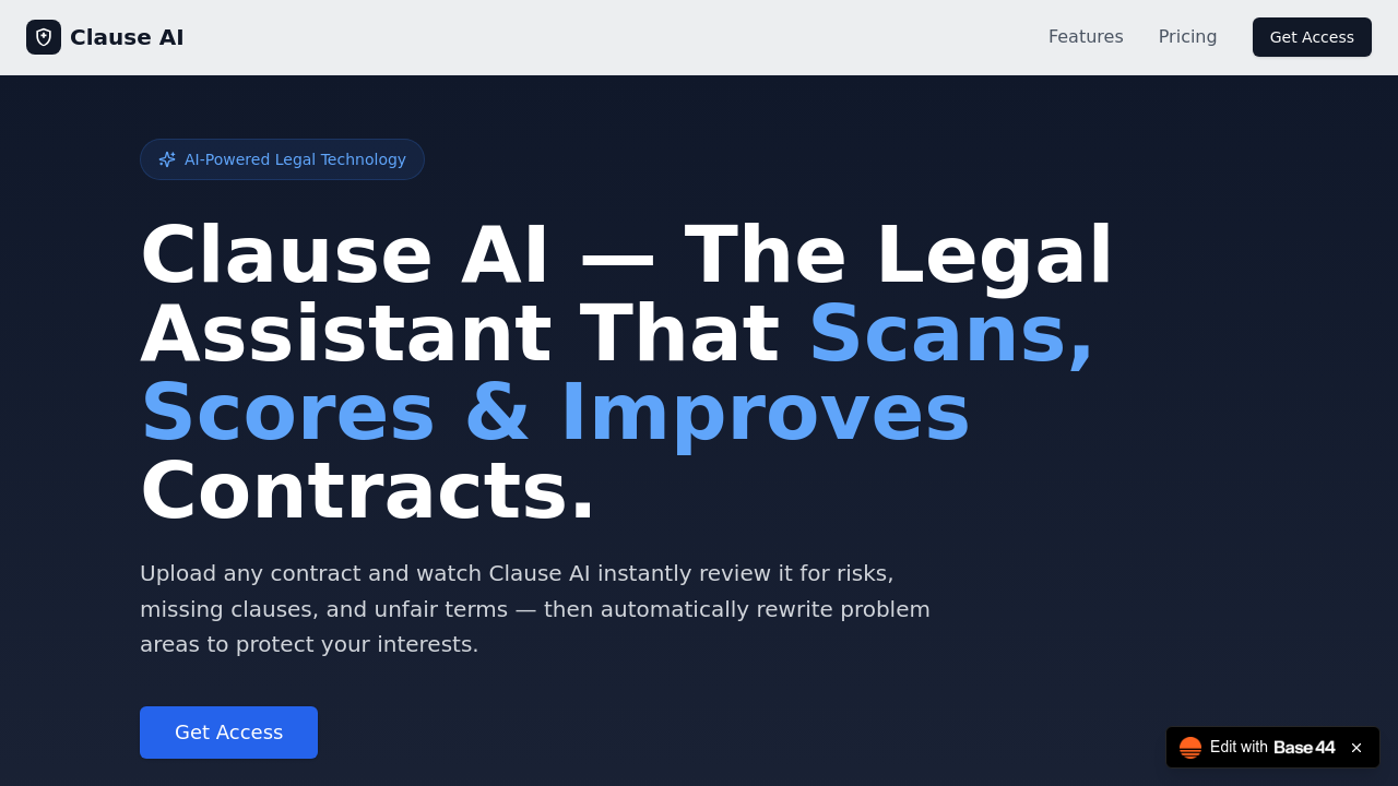 Clause AI screenshot