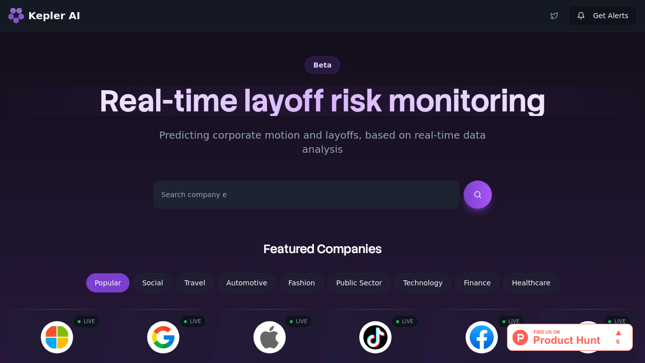 Kepler AI screenshot