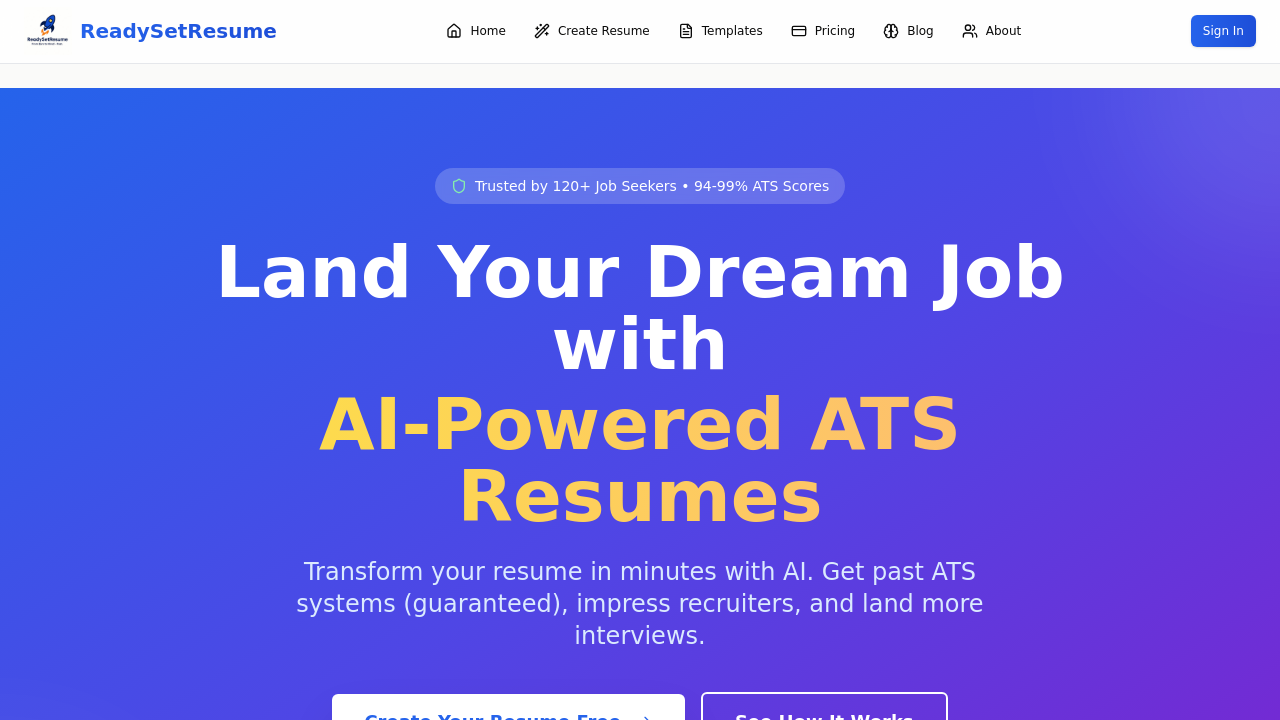 ReadySetResume screenshot