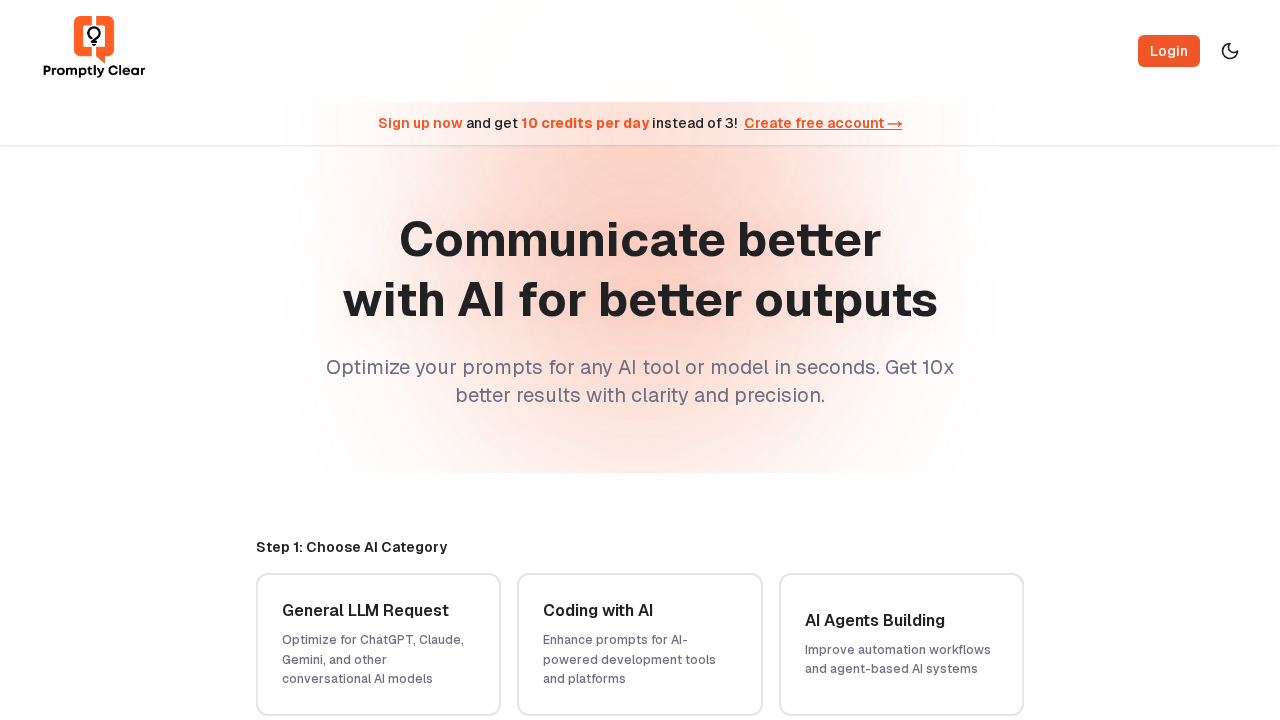 PromptlyClear screenshot