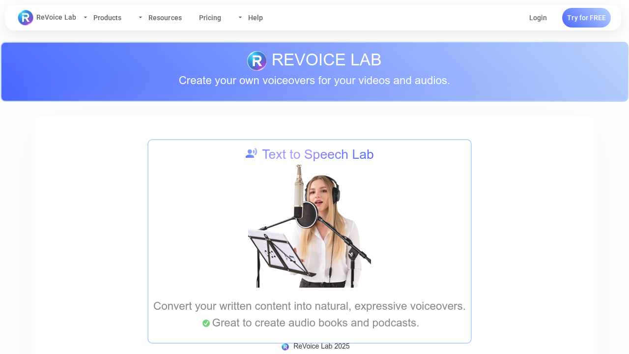 ReVoiceLab screenshot