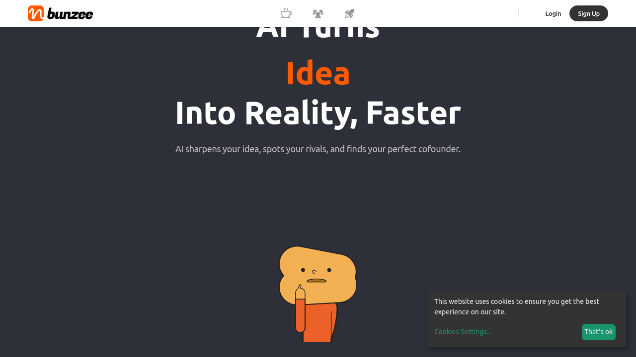Bunzee.ai: Make Ideas Real screenshot